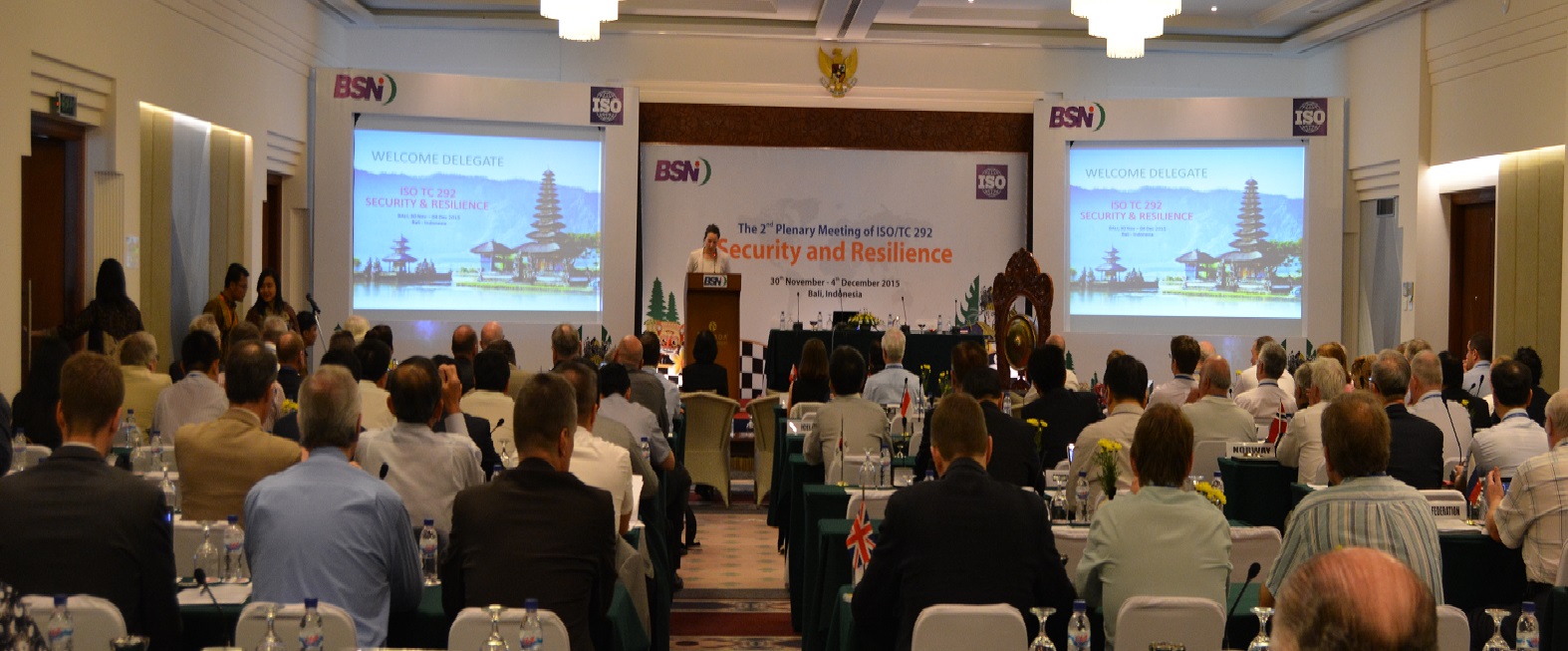 ISO/TC 292 plenary meeting on Bali